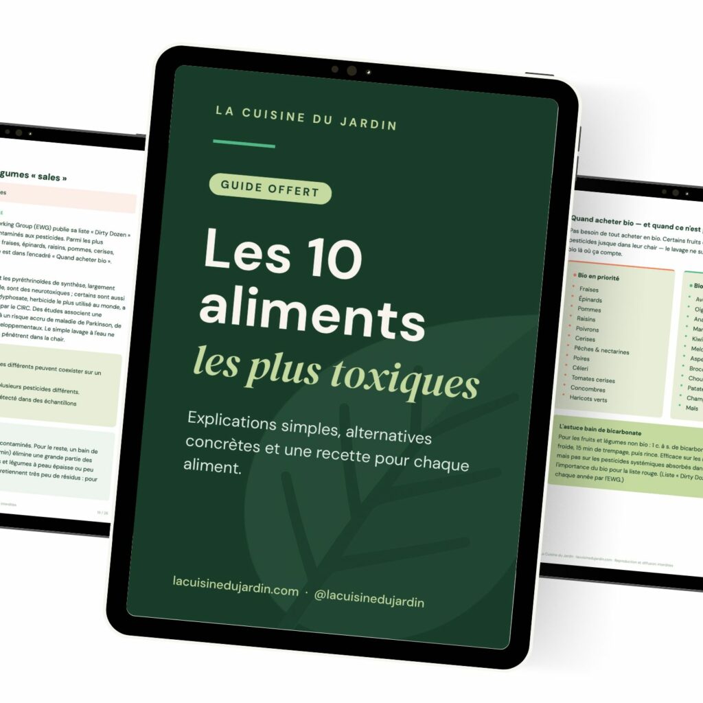 Guide : les 10 aliments les plus toxiques